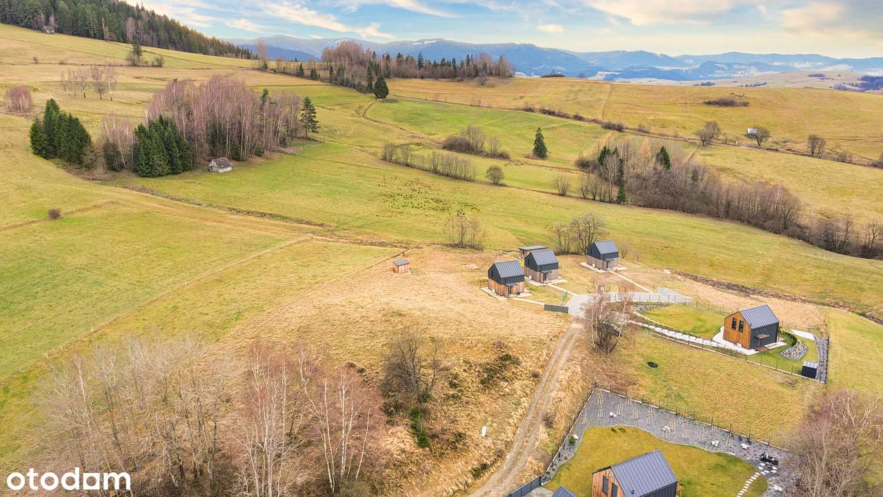 Łętowe. 12 arów. Widok na Beskid Żywiecki. Skitury prosto z domu.-5