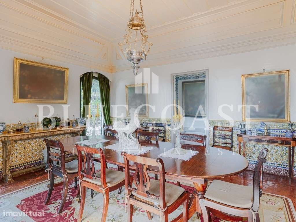 Fantástico Palacete com vista única na Costa da Caparica-14