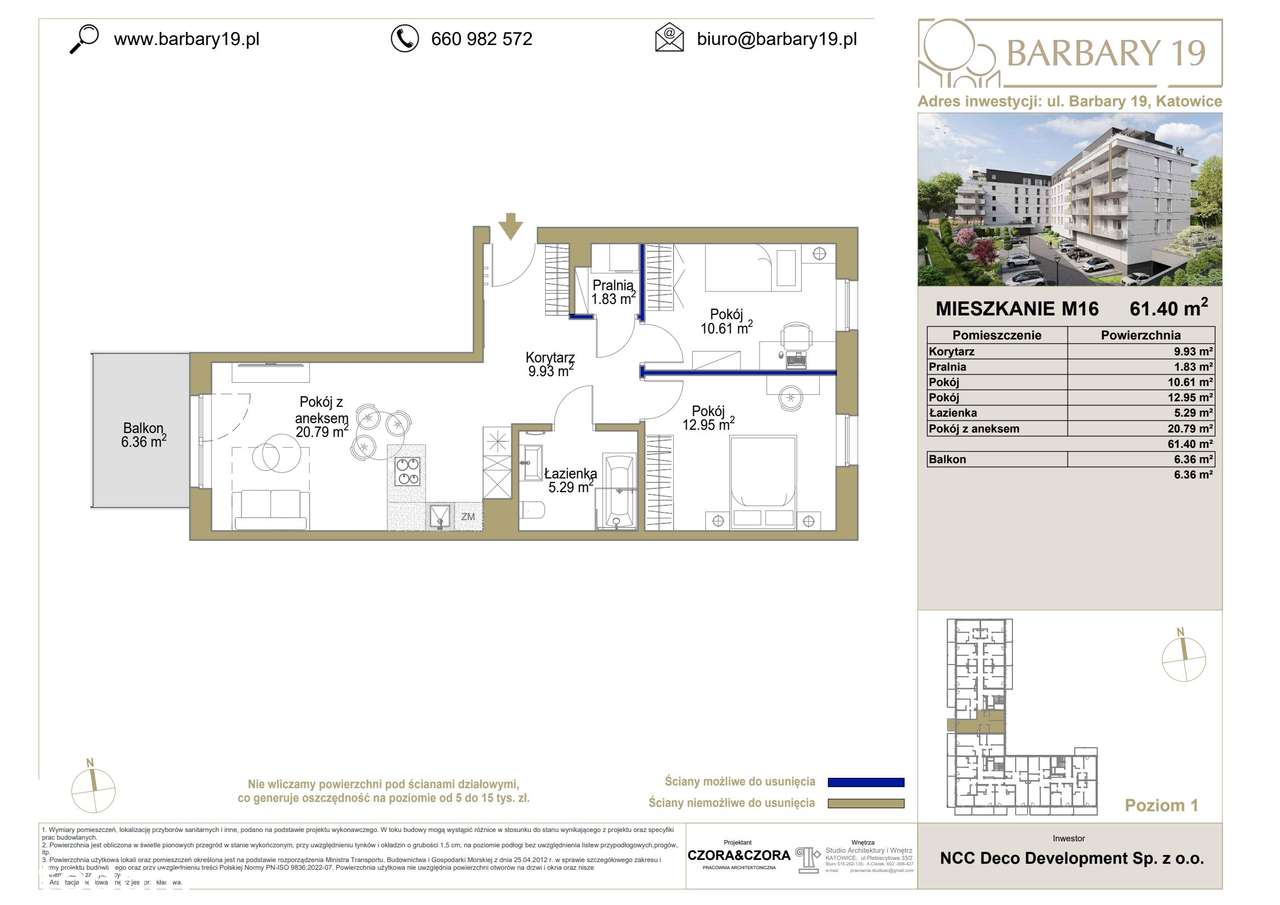o.podłogowe | winda | blisko szkół i przedszkoli - Pełny obrazek: 2/9