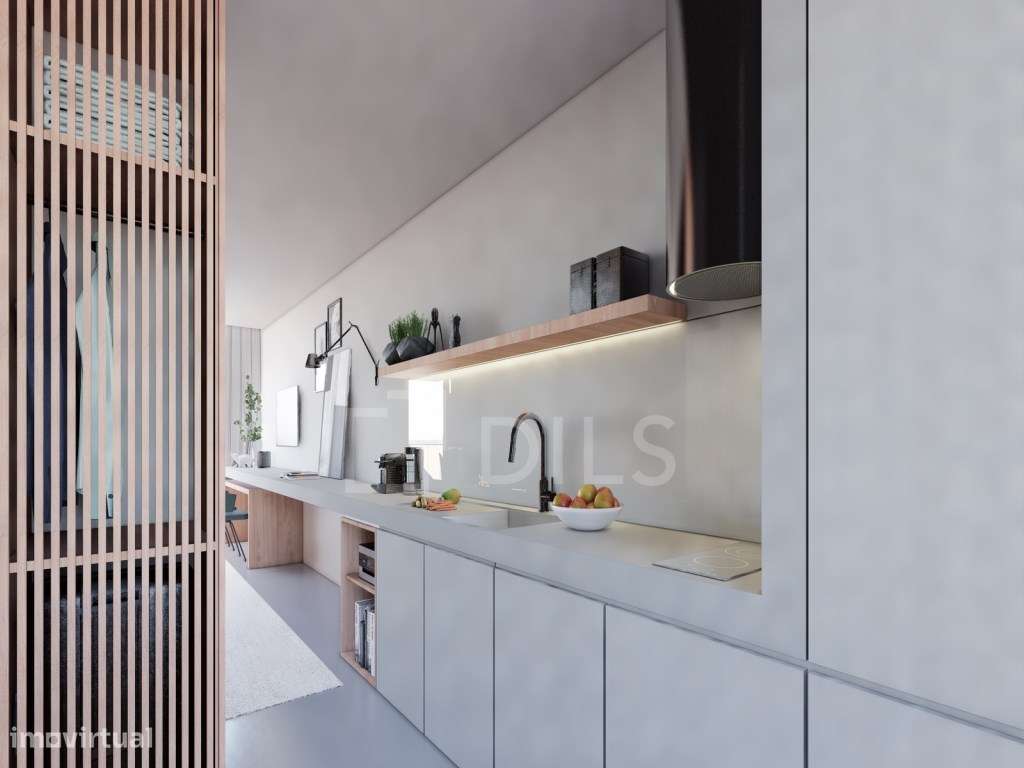 Apartamento T1 com varanda, no Porto - Grande imagem: 4/45