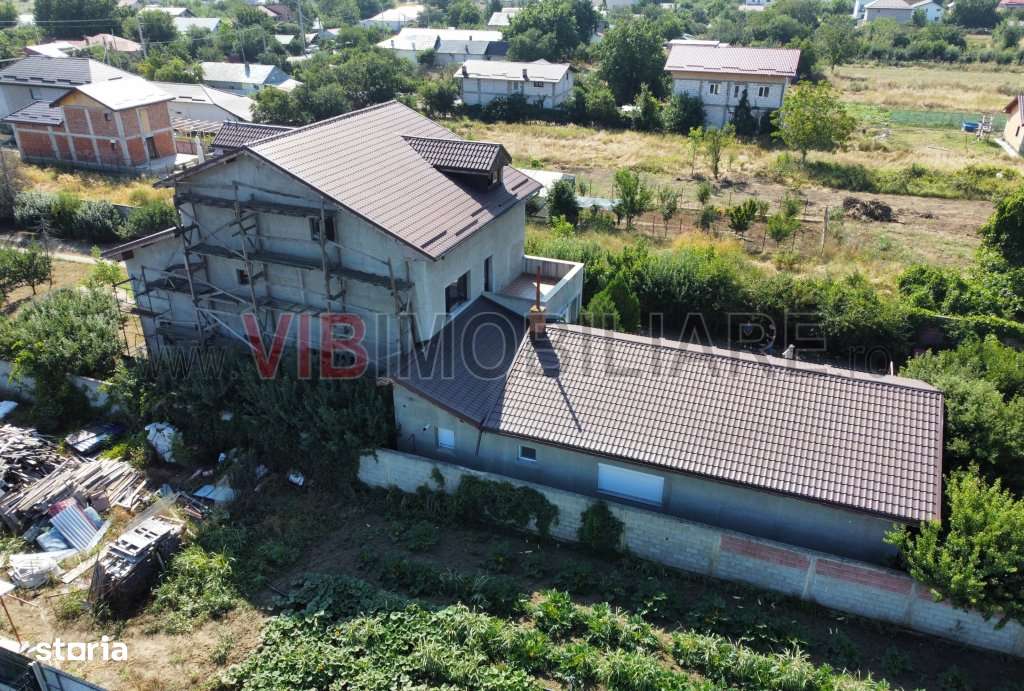 Vila Cornetu - 3900 mp teren - partial construita -  8 camere - Imagine principală: 2/16