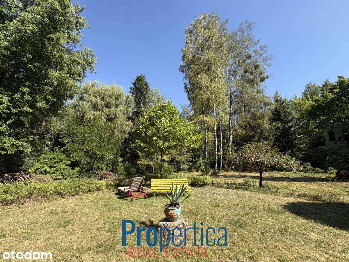 Piękny Ogród - działka w Konstancinie plus dom-5