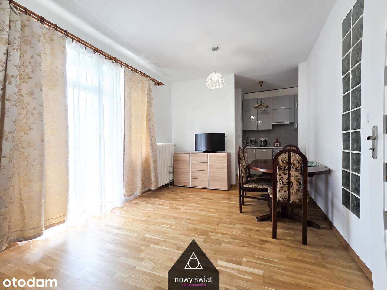 3-pokojowe mieszkanie z balkonem w Nowej Hucie,35m2