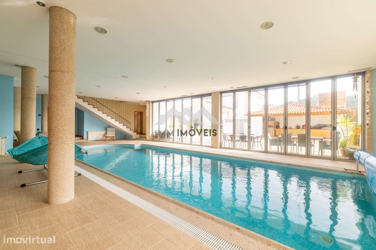 Moradia T6 | Braga | Isolada | Piscina | 1 000m2 | Terraço | Jardim |-26