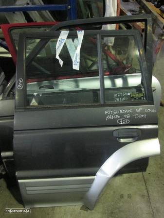 Porta REF727 MITSUBISHI PAJERO LONGO 1998 5P CINZA RATO TE - 1