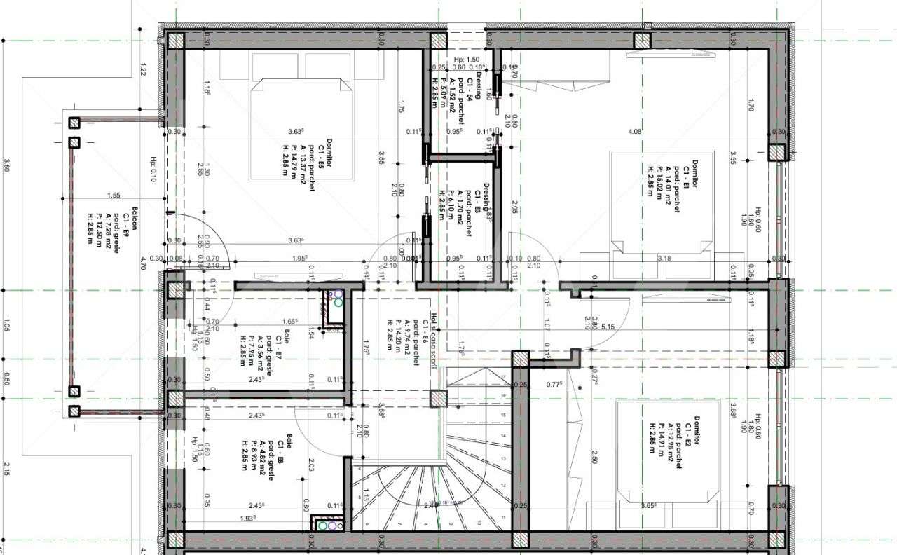 Casa 4 camere 3 bai singur in curte zona Selimbar Sibiu de vanzare-2