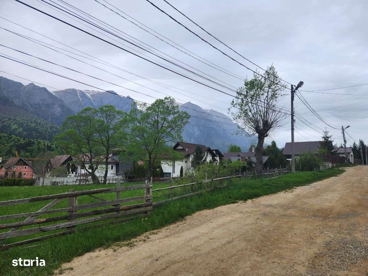 Teren 2675 mp in Poiana Tapului, priveliște spre munții Bucegi! - Imagine principală: 3/6