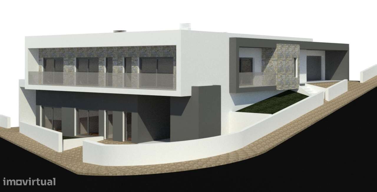 Terreno para construção / 707 m² / Projeto Aprovado/ Regueira de Ponte - Grande imagem: 2/4