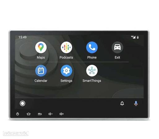 AUTO RÁDIO GPS 10.1" ANDROID 12 OCTA-CORE 2DIM MULTIMEDIA DVD - 4