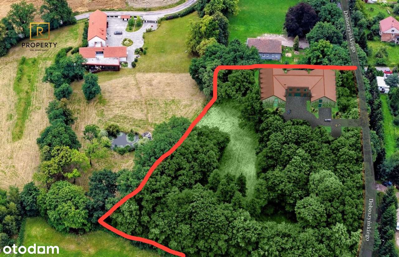 Widokowa działka inwestycyjna z prawomocnym pozwoleniem na budowę D...-7