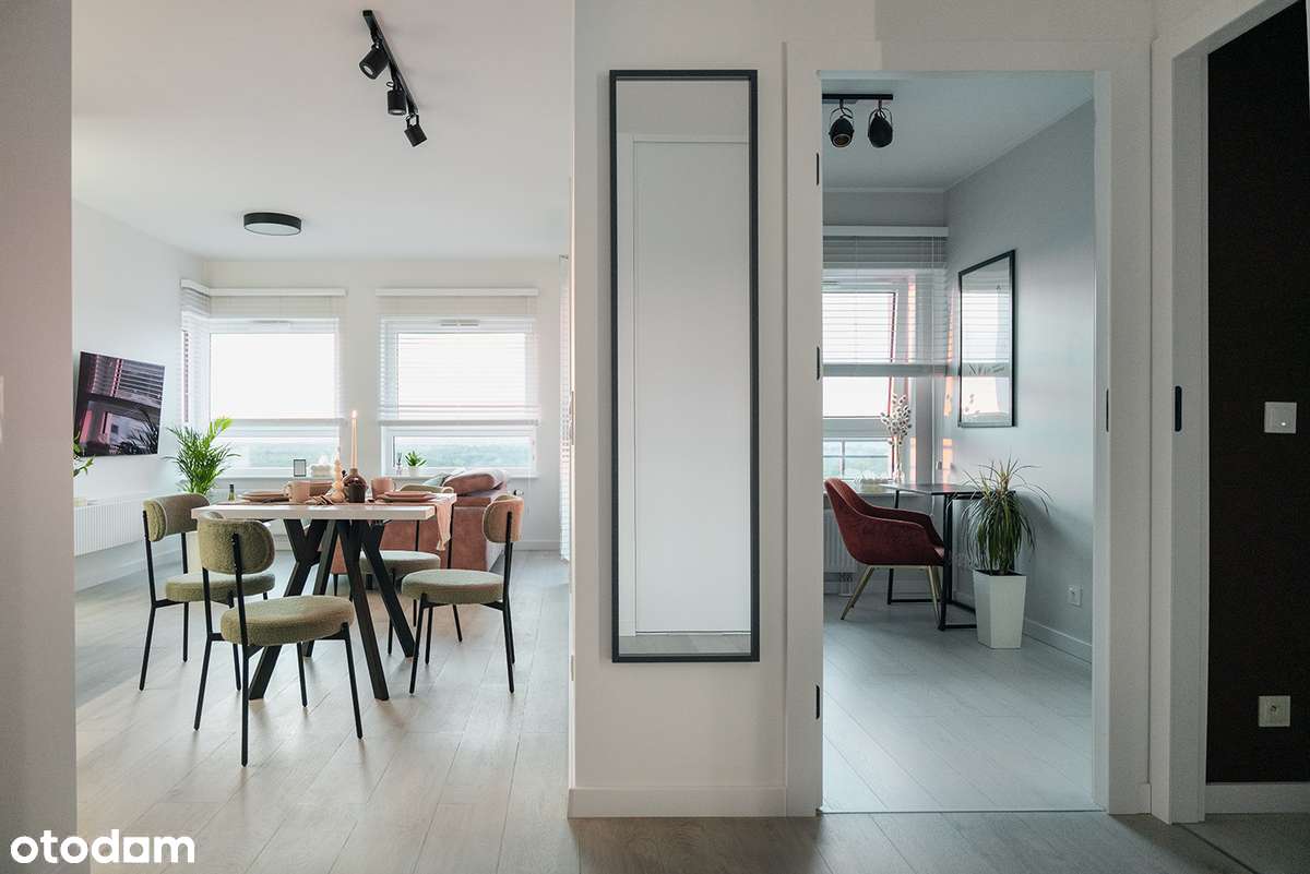 Stylowe mieszkanie na ostatnim 13 piętrze•Grunwald Bułgarska 59•Garaż - Pełny obrazek: 3/20