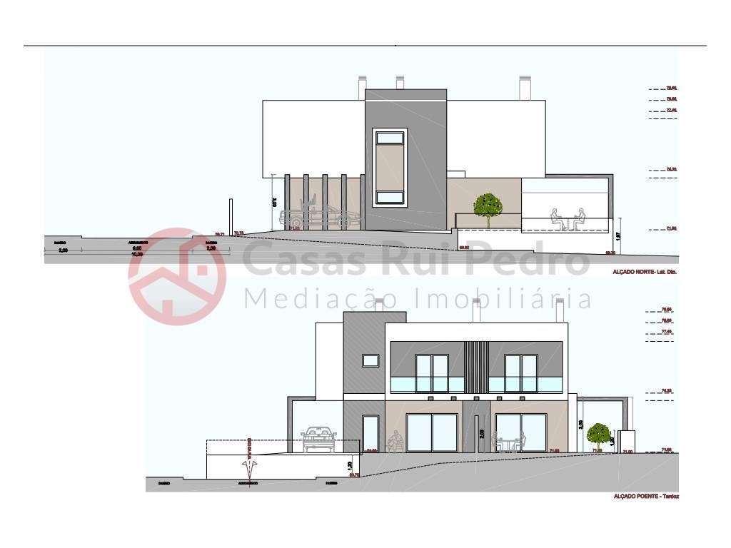 Moradia T4 Geminada com pérgula - Grande imagem: 2/2