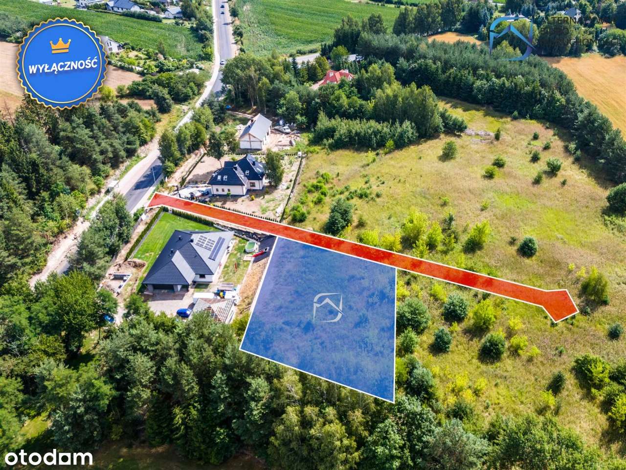 Kijany gm. Spiczyn - działka budowalana - Pełny obrazek: 5/8