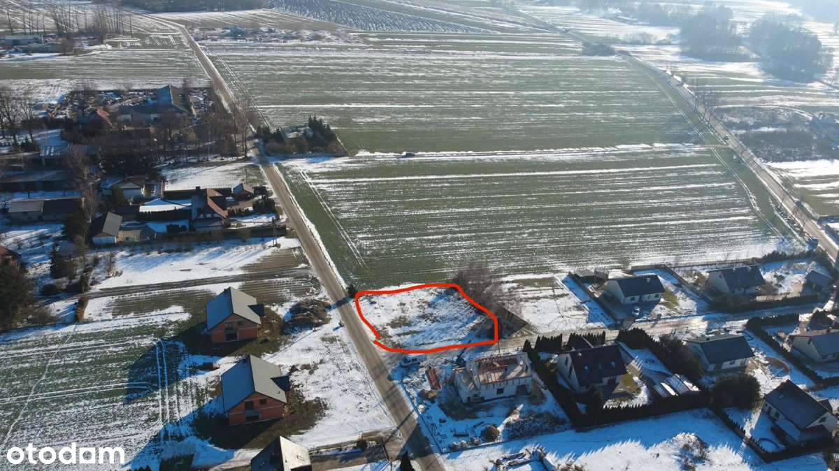 Działka budowlana 900m²Prusinowice prąd dokumentacja gotowa pod budowę - Pełny obrazek: 3/6