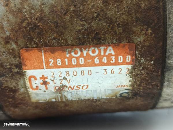 Motor De Arranque Toyota Rav 4 Ii (_A2_) - 5