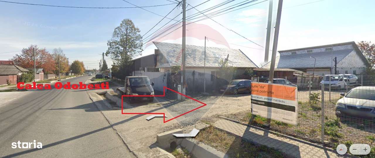 Teren 500mp racordat la apa si curent electric in Campineanca - Imagine principală: 3/3