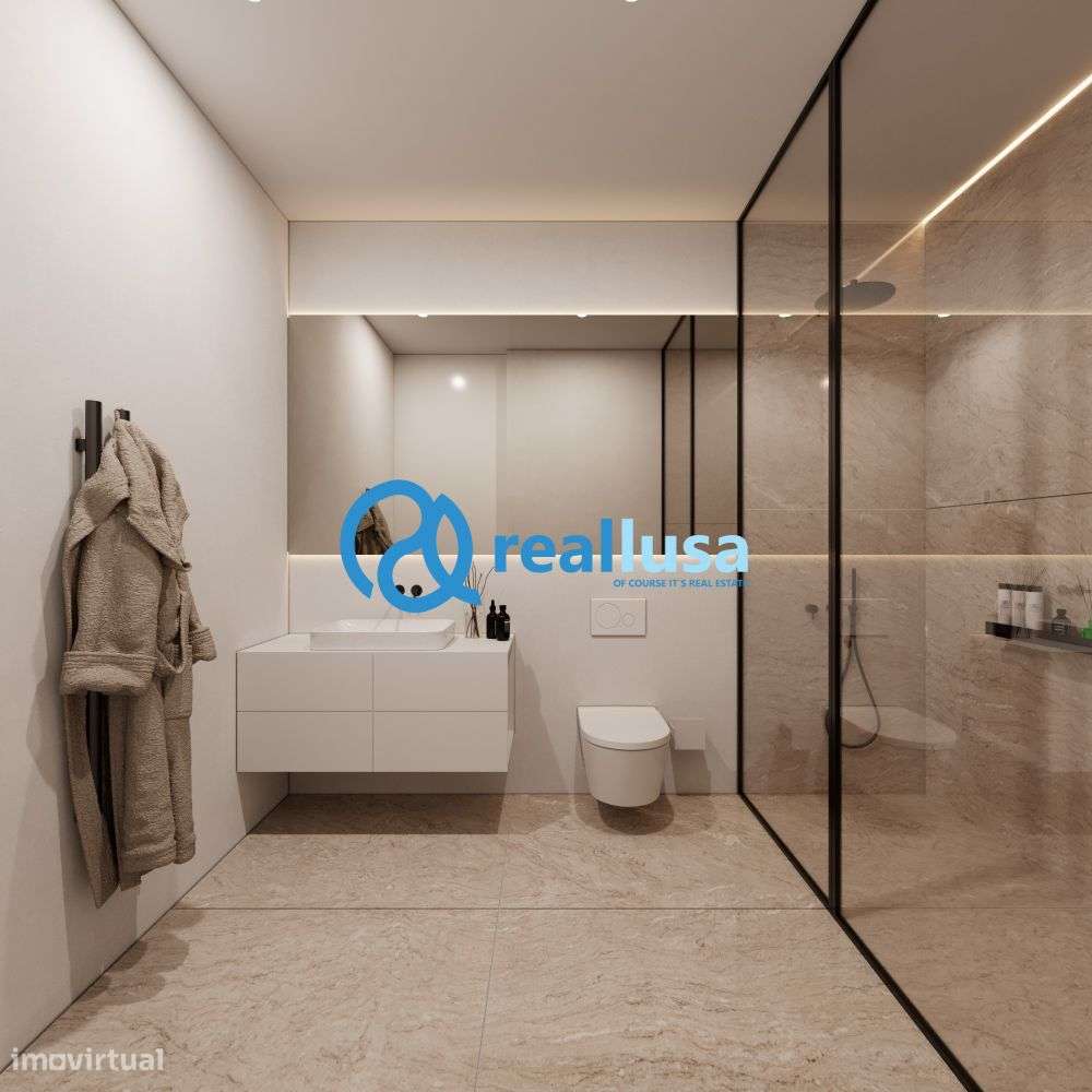 Moradia T3 com jardim  em Condomínio Fechado – Castêlo da Maia - Grande imagem: 3/6