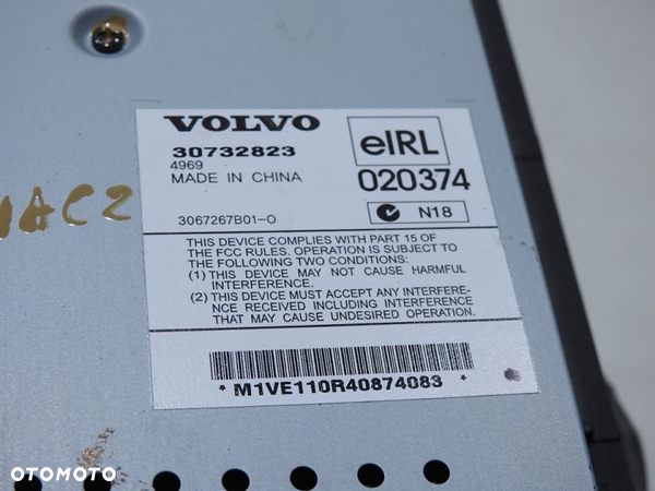 WZMACNIACZ VOLVO V50 30732823 - 7