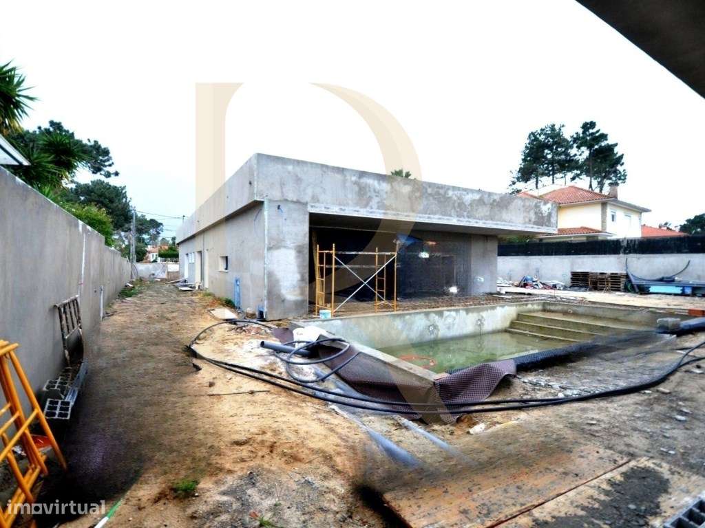 Moradia nova isolada térrea T3 com piscina e garagem na Verdizela - Grande imagem: 2/25