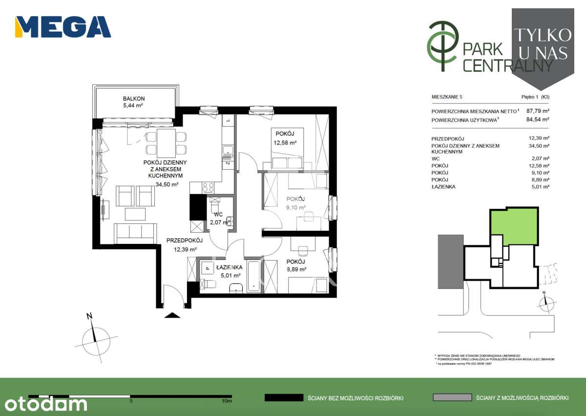 Twój Prestiżowy Adres obok Parku Centralnego! - Pełny obrazek: 2/7