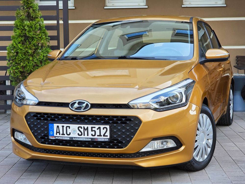 Hyundai i20 II blue 1.2 YES Gold 2015