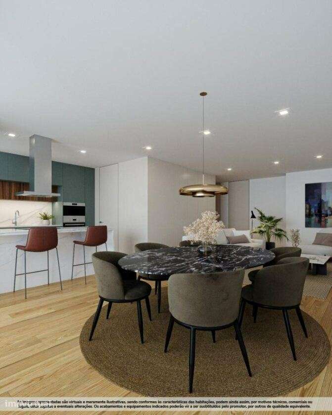 Apartamento T1, em construção, ao lado da futura linha do metro - Grande imagem: 5/10