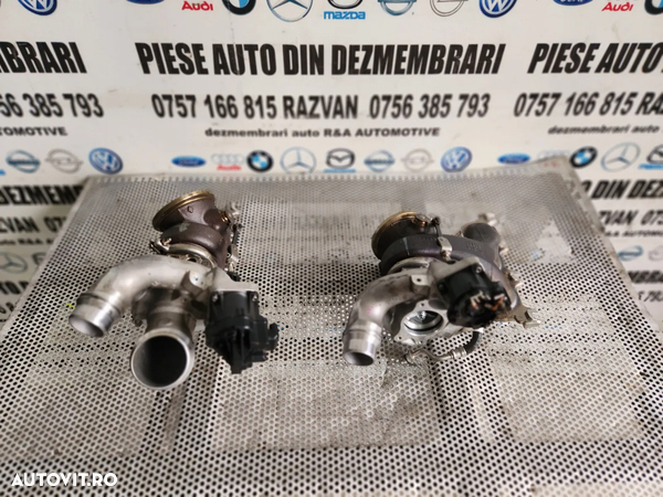 Turbo Turbina Bi-Turbo Bmw M Power S58B30A 3.0 Benzina Noi Sub 1.000 Km M2 M3 M4 M5 M6 MX3 MX4 MX5 MX6 G20 G21 G30 G31 G11 G12 G13 G14 G15 G16 G01 G02 G05 G06 X3 X4 X5 X6 Motor S58B30A Cod 8054873 - 3