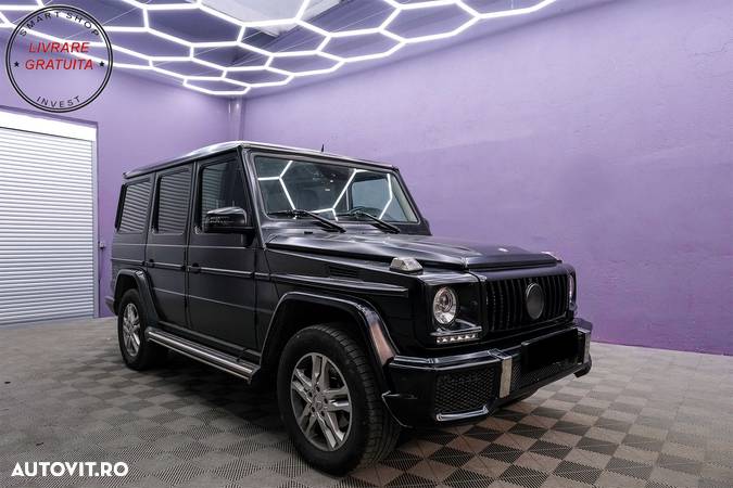 Bara Fata cu Grila Centrala Mercedes G-Class W463 (1989-2017) G65 GT-R Panamerican- livrare gratuita - 2