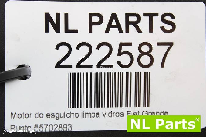 Motor do esguicho limpa vidros Fiat Grande Punto 55702893 - 6