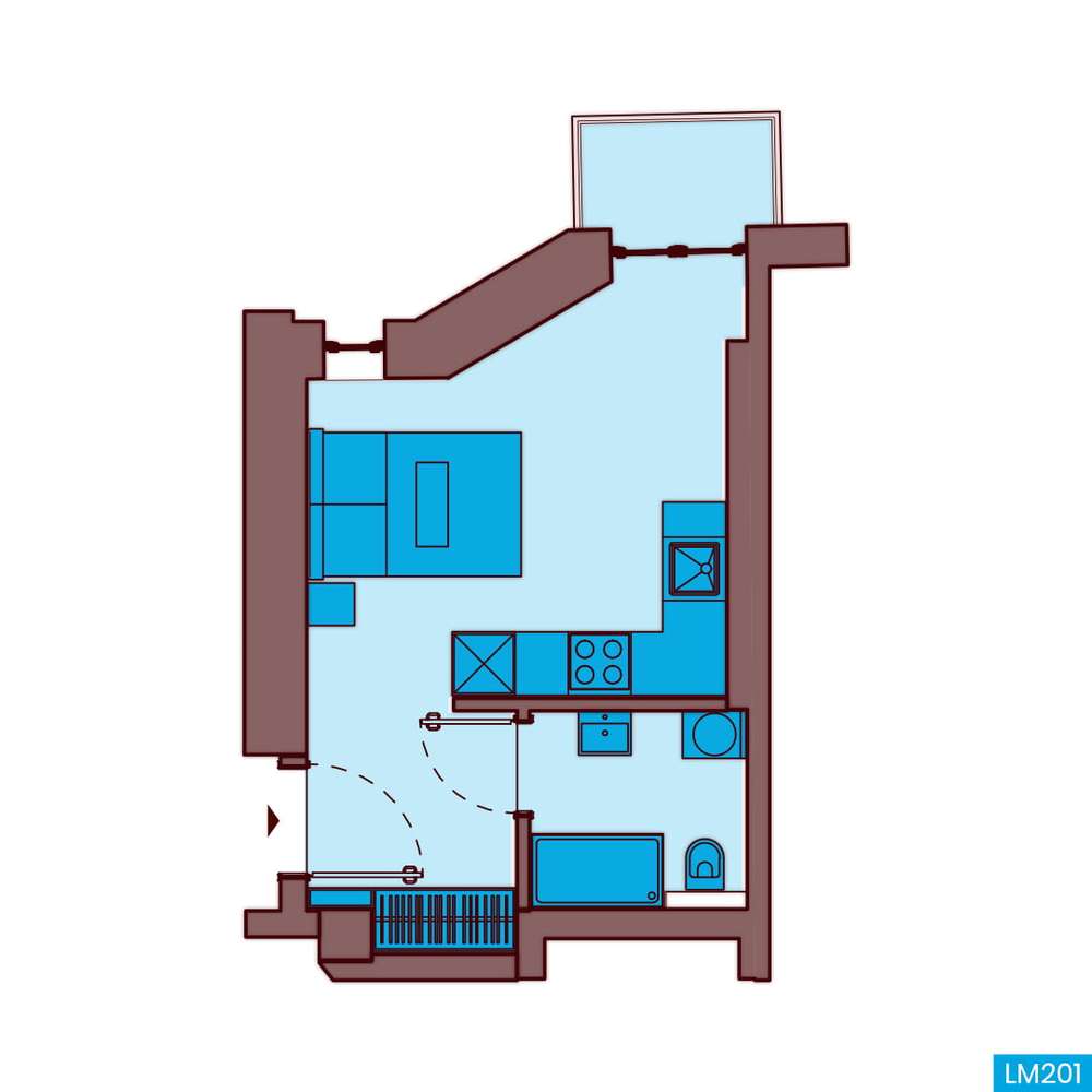 BEZPOŚREDNIO sprzedam garsonierę 27,16m2, 14.691/m2 - Pełny obrazek: 3/11