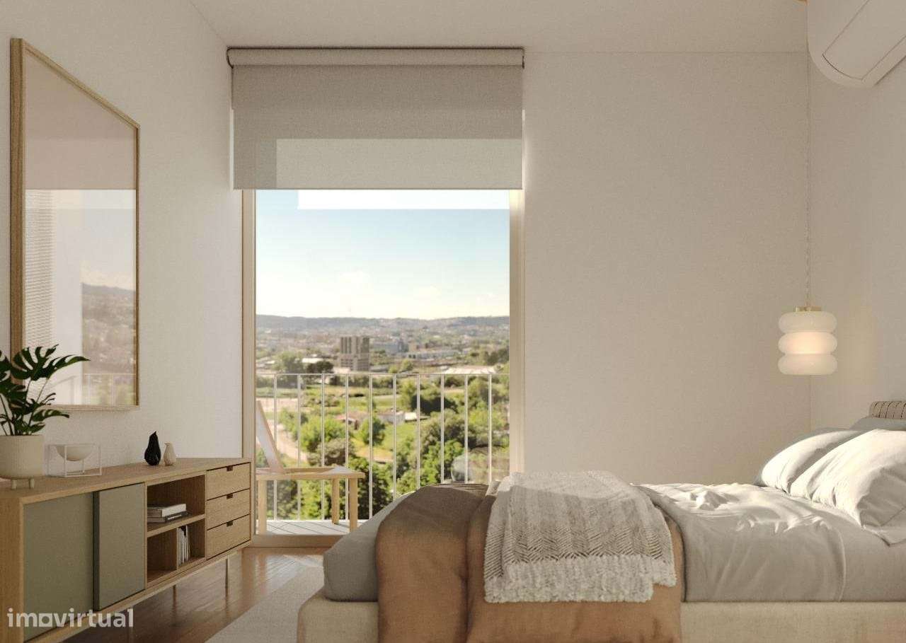 Apartamento T2 | Nova Construção | Varanda | Garagem | Campanhã| Espaç-35