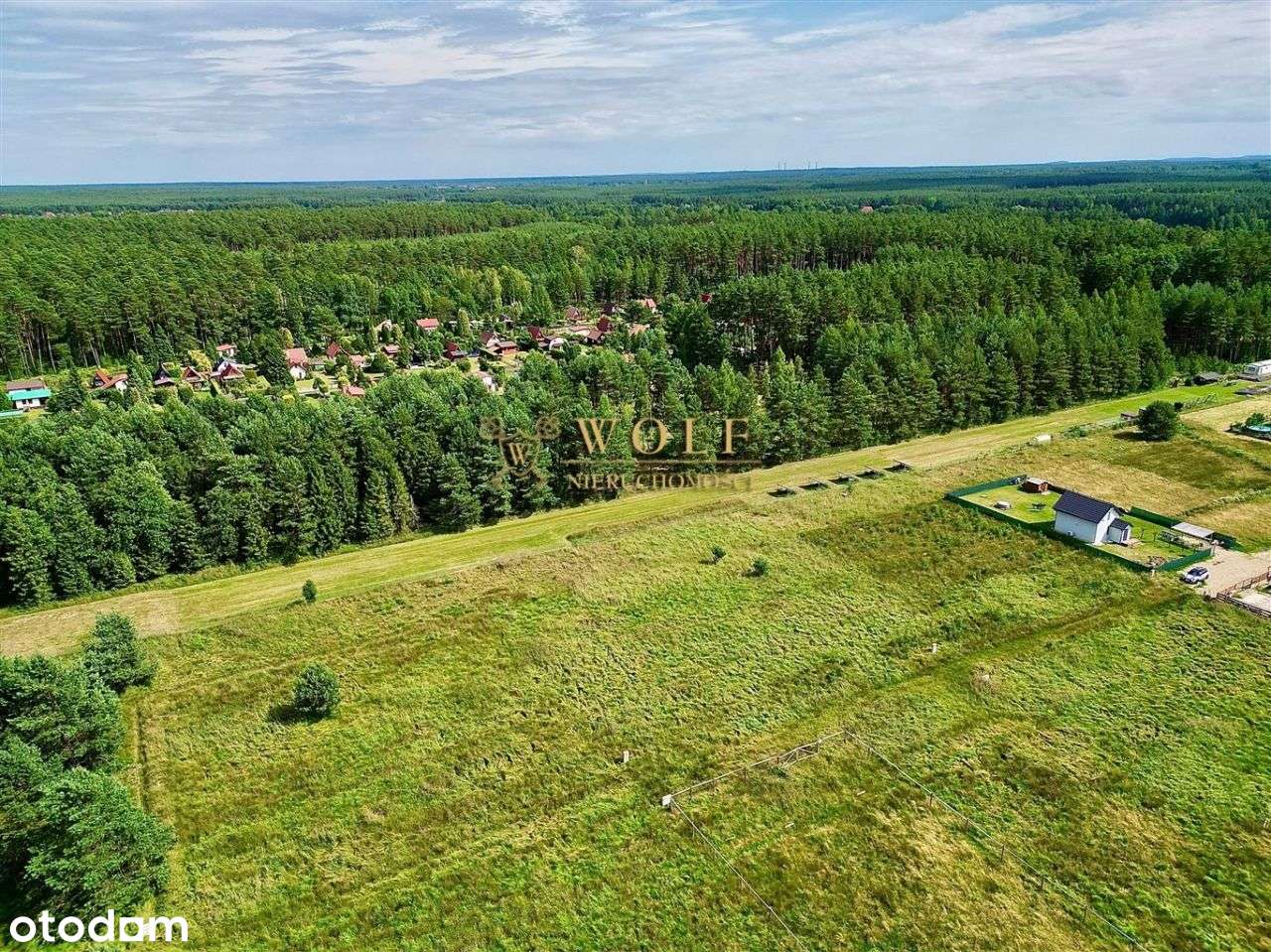 Działka budowlana tuż przy lesie - Pełny obrazek: 4/7