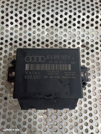 Calculator Modul Senzori Parcare Audi Q7 4L A6 C6 Cod 4F0919283H - Dezmembrari Arad - 6