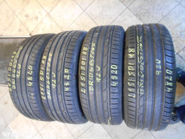 Opony 215/50r18 bridgestone turanza t001 7,7mm lato komplet - 1