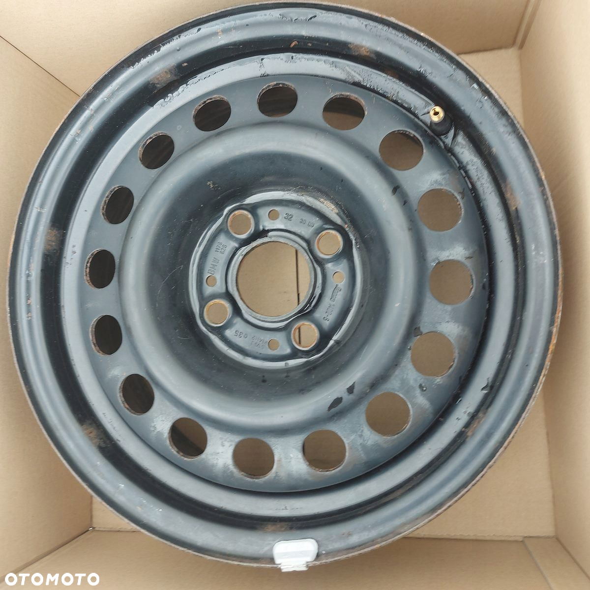 FELGI STALOWE 14 4x100 5.5J ET35 BMW 1178826 - 5