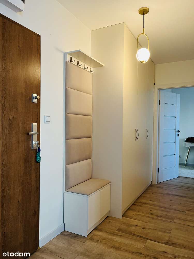 Komfortowe  2-pokojowe mieszkanie z tarasem i ogródkiem na Lazurowej - Pełny obrazek: 5/12