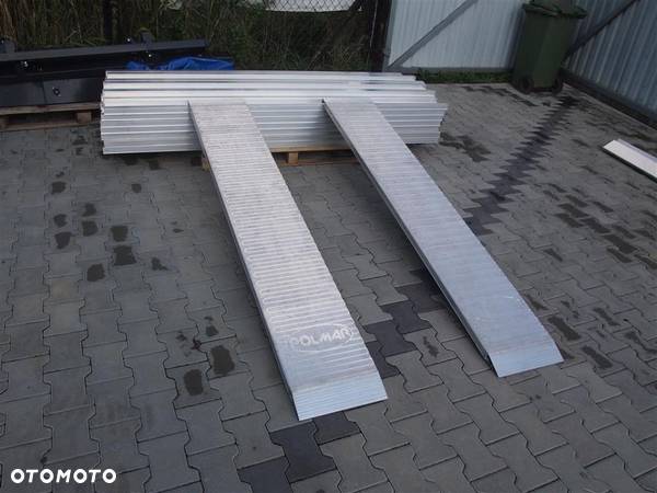 ALUMINIOWE TRAPY WJAZDOWE PODJAZD RAMPA AUTOLAWETA  2460 x 350 x 40mm - 4