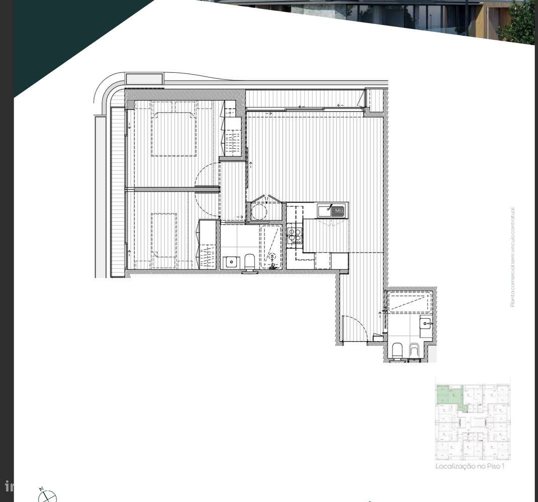 Apartamento T2 Varanda | Garagem|proximo cento Gaia| Pronto habitar-19