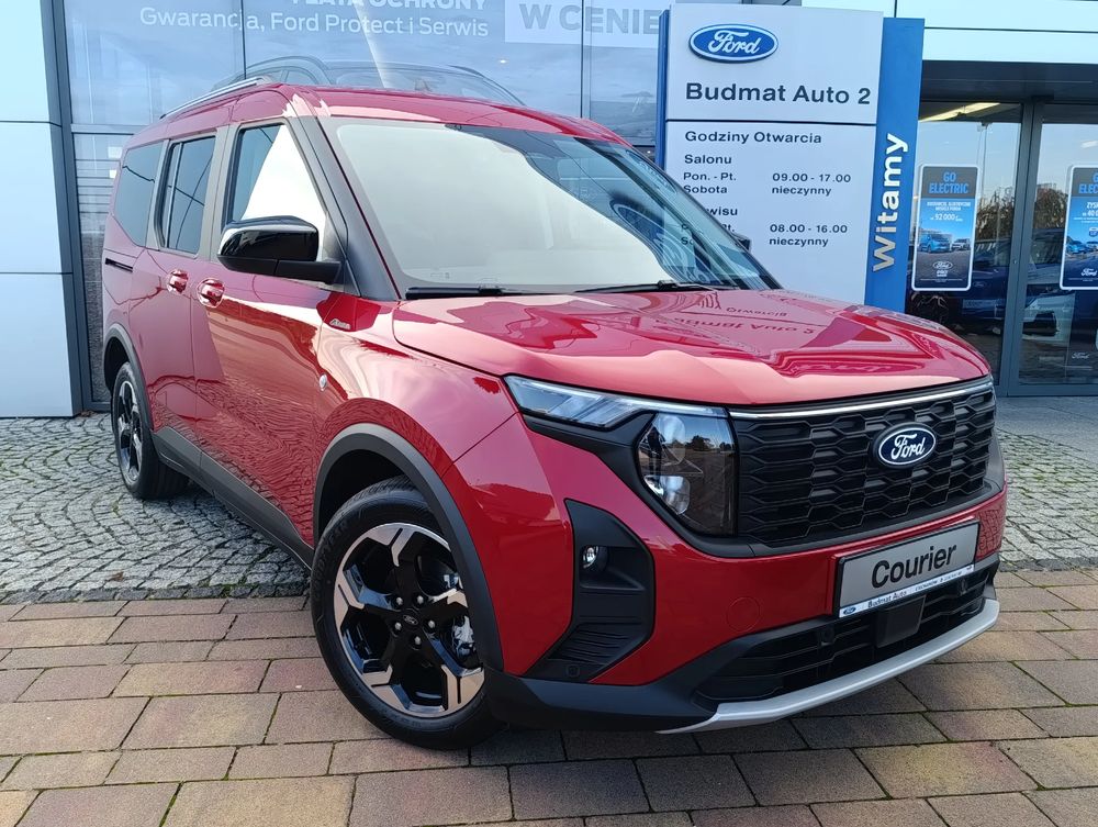 Ford Tourneo Courier Automat 125 KM Nawi Kamera Tempomat adaptacyjny