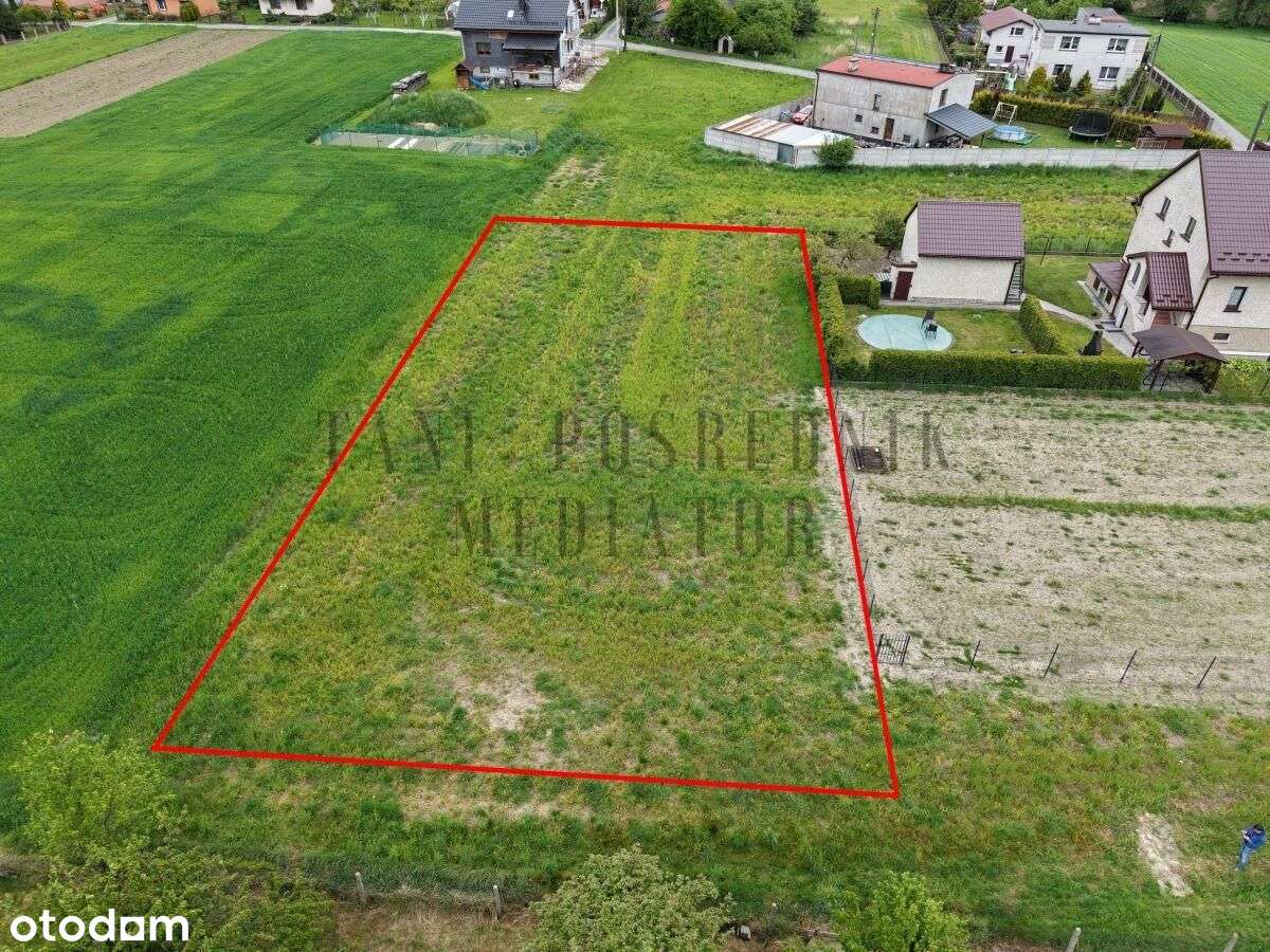 Działka Gorzyce - Osiny w sąsiedztwie lasu.-5