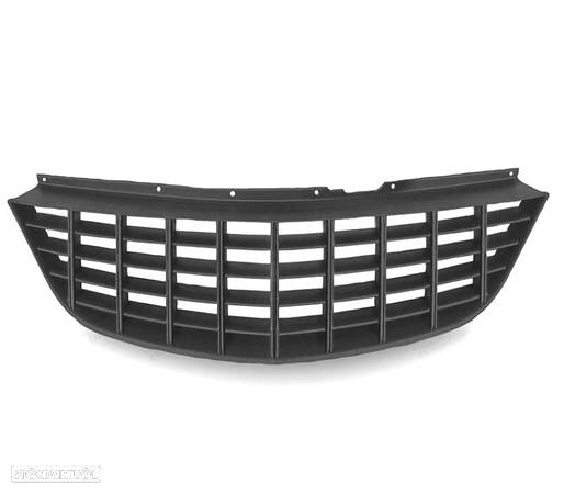 GRELHA FRONTAL PARA OPEL CORSA D 07-11 PRETA - 2