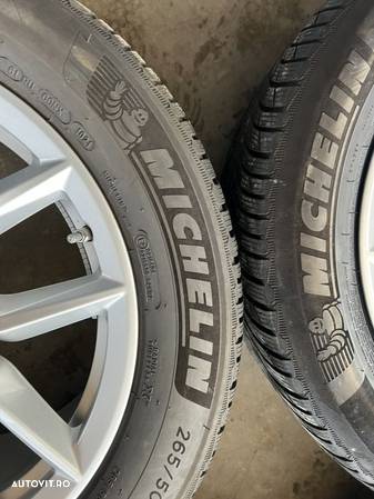 vând set jante originale  BMW X5-G05 pe 19” cu anvelope de iarnă - 7