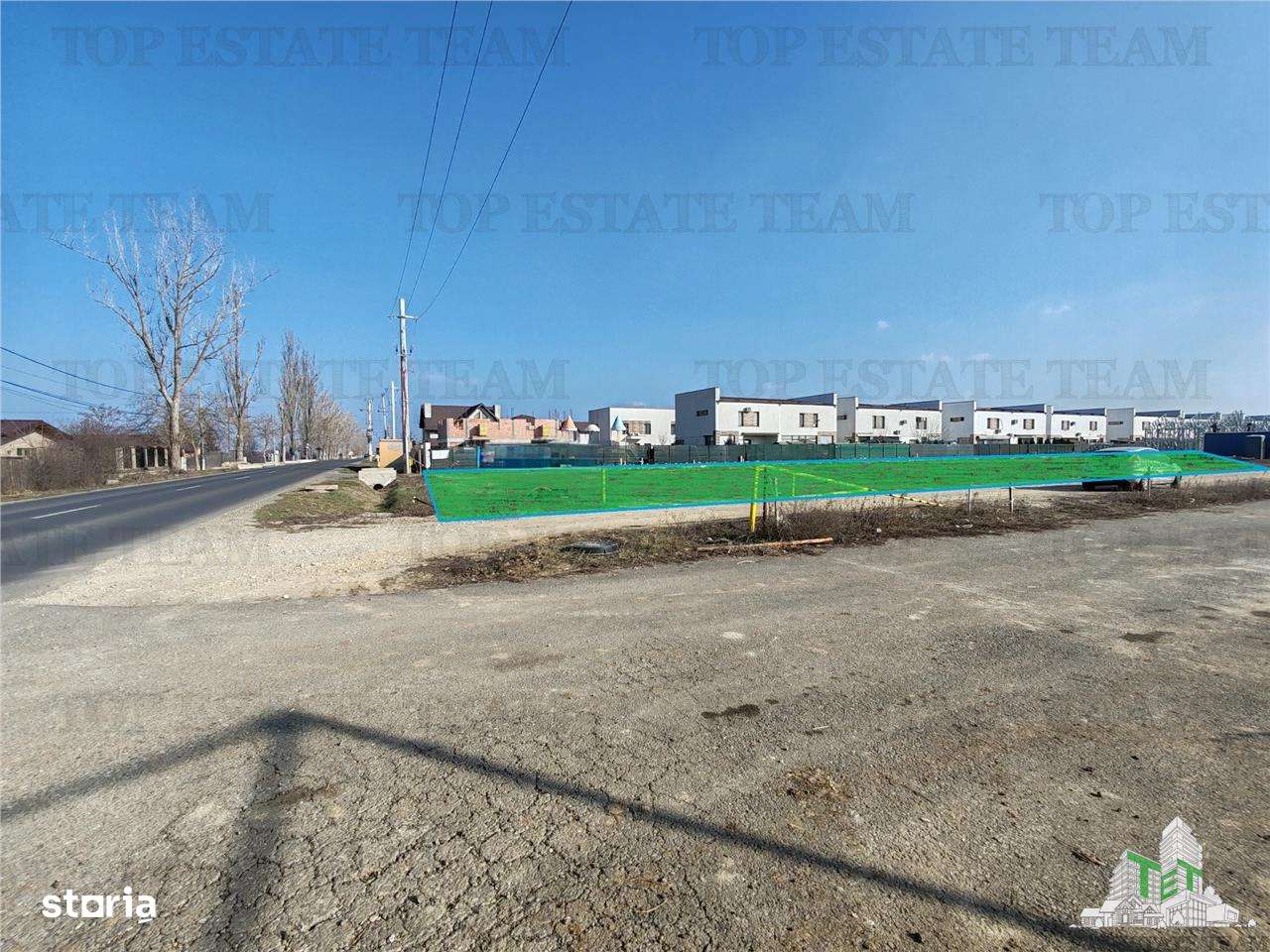 Teren Balotesti - Stradal - Sos. Unirii - Imagine principală: 2/3