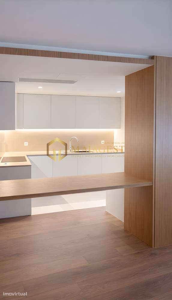 T2 Novo com Varandas em Todas as Divisões e Garagem Dupla - Grande imagem: 5/12