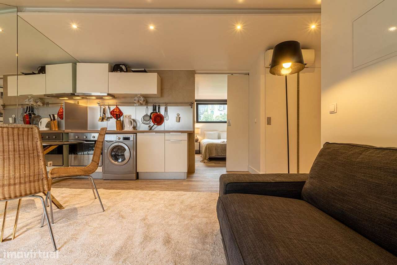 Apartamento T1 Charmoso na Lapa - Grande imagem: 5/18