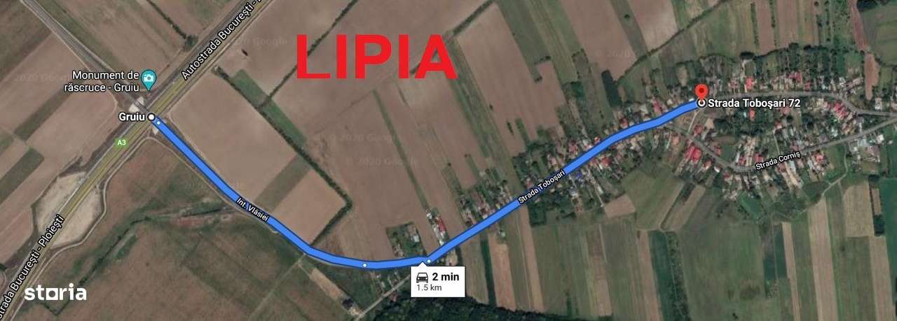 Lipia, 3200mp,D=18m.Orice variante imobiliara/asociere/inchiriere. - Imagine principală: 3/3
