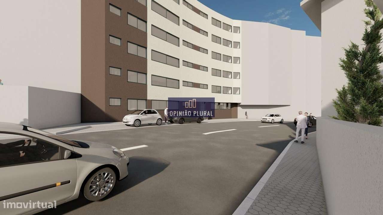 Elegante Apartamento T2 Moderno Novo à Venda em Vilar do Paraíso - Grande imagem: 3/16