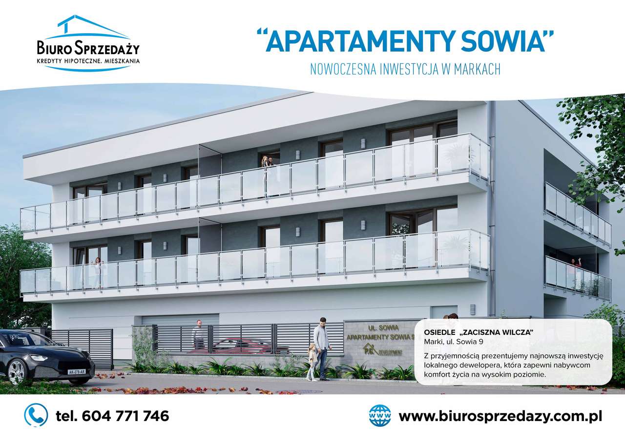 2 POKOJE W APARTAMENTOWCU Z DUŻYM BALKONEM I GARAŻEM - Pełny obrazek: 4/9