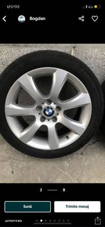 Jante Bmw f10 f11 cu cauc continental 275/40/R18 9jx18 is44 cauc dot 2013 - 2