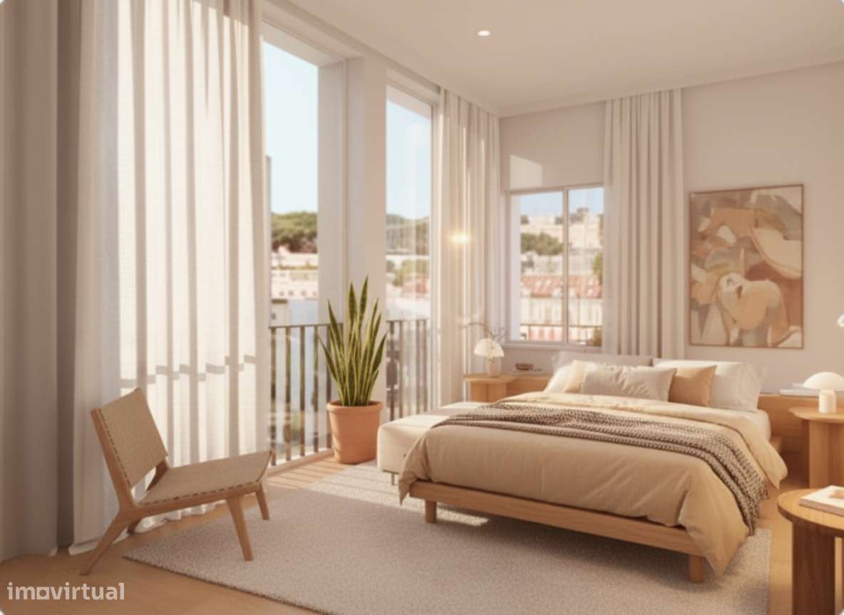 Apartamento T1 no Centro Histórico de Setúbal - Entrega em 2028-0